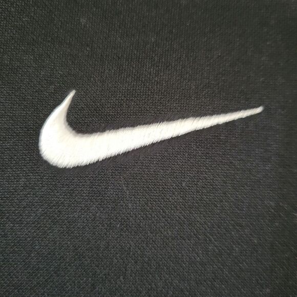 Nike Women's Black DRI-FIT Quarter Zip Long Sleeve Pullover Top - Picture 8 of 13